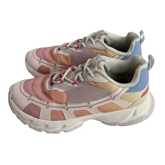Zara Other - Zara Kids Colorblock Sneakers Girls EU 29 (~11.5-12) Pink Chunky Athletic Shoes